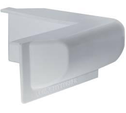 Причальный кранец угловой Majoni 100х250х250 мм белый (10014766)